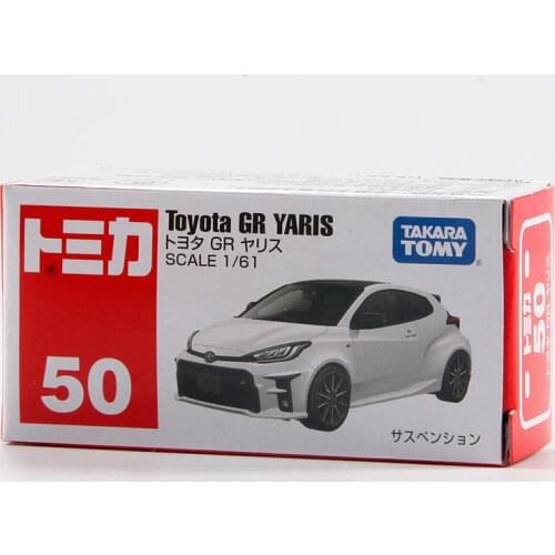 Takara Tomy Tomica 1/61 Toyota GR YARIS Metal Diecast Model Vehicle Toy Car New #50