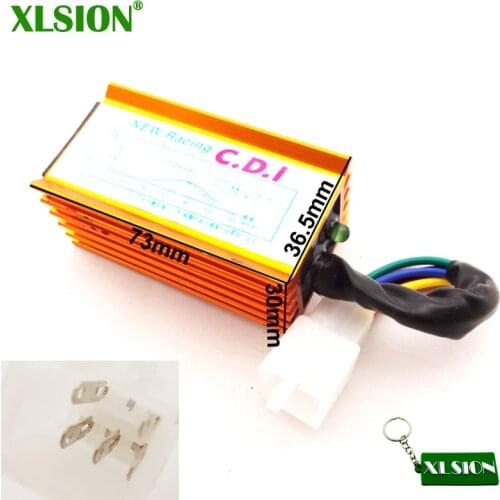 XLSION Alloy 5 Pin Racing Ignition AC CDI For 50cc 90cc 110cc 125cc Lifan Engine ATV Quad Pit Dirt Bike CRF50 XR50 KLX110