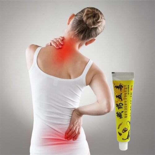 1Pcs lower and upper back pain Relief Balm Cream Rthritis muscle Strain Rheumatism shoulder periarthritis Plaste Joint Pain Oin