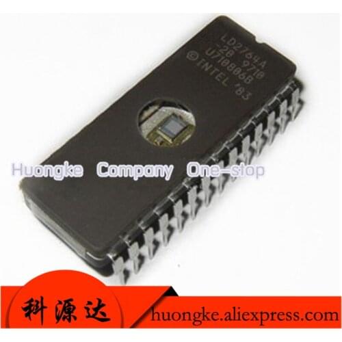 2pcs/lot D2764A Mark D2764A-2 LD2764A LD2764A-20 LD2764A-25 CDIP-28 64K(8K x 8) UV ERASABLE PROMs