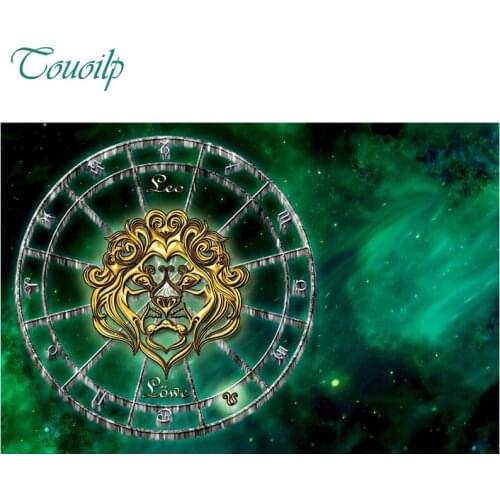 5d diy diamond painting round&square "Leo" Cross Stitch Kit Diamond Embroidery Posted on the wall Decor wedding decoration