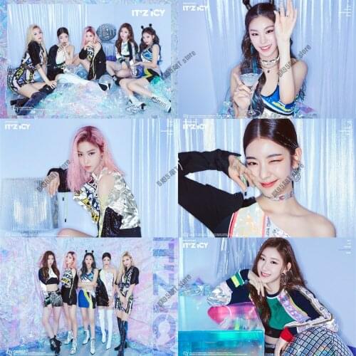 Diamond Embroidery Full Square/Round Kpop Korean Singers ITZY Album Diamond Painting Cross Stitch Kits Mosaic Home Decoration