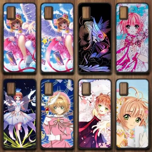 Cardcaptor sakura Phone Case for Samsung A91 01 10S 11 20 21 31 40 50 70 71 80 A2 CORE A10