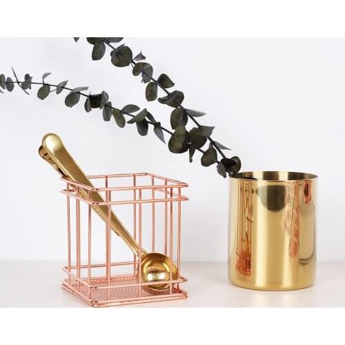 Cylinder Hollow Makeup Cosmetic Brush Box Holder Round Square Pen Pencil Pot Holder Tableware Desk Organizer Container