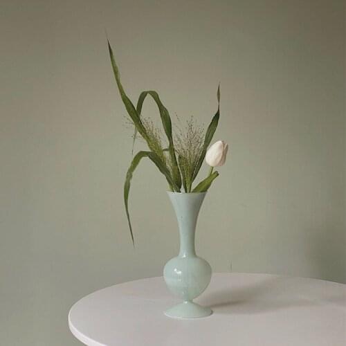 Flower Vase for Home Decor Glass Vase Decorative Tabletop Terrarium Table Ornaments Floral Nordic Vase