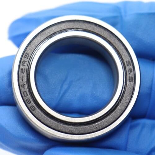 6804RS Hybrid Ceramic Bearing 20*32*7 mm ABEC-5 1PC Bicycle Bottom Brackets & Spares 6804 RS 2RS Si3N4 Ball Bearings 6804-2RS