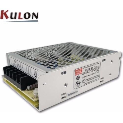 Meanwell NES-50 Power Supply 50W 51W 52.8W 5v 24V 48v 15v 1.1a 2.2a 3.4a 10a 220v to 12v ac dc regulated Isolated Single output