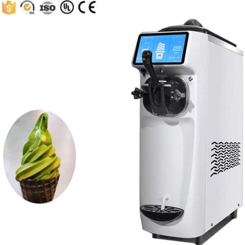 Commercial Ice Cream Machine Desktop Freeze Soft Ice Cream Makers Machine