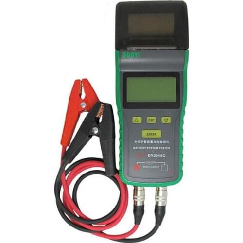 2017 Hot selling Battery Tester DY2015C Electric Vehicle Capacity Tester 12V&24V 60A Battery Meter Discharge Fork
