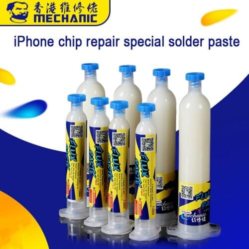 MECHANIC Lead Free Solder Paste BGA Reballing Flux Solder for Phone IC Chip PCB Halogen Free Welding Flux