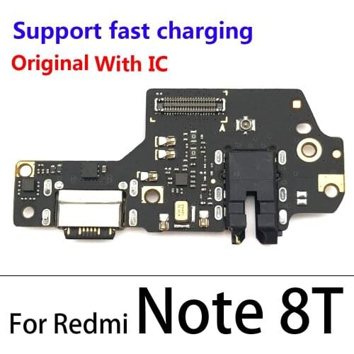 New Charger Board PCB Flex For Xiaomi Redmi Note 8T USB Port Connector Dock Charging Ribbon Cable