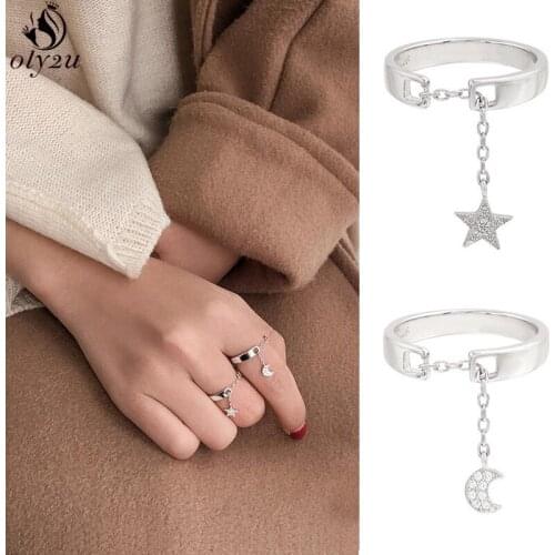 Oly2U Rings With Cubic Zirkonia For Women