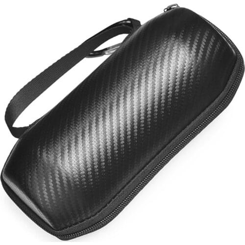 Durable Carbon Fibre Storage Bag Travel Carrying Case Protection Box for JBL FLIP ESSENTIAL Wireless Bluetooth Speaker