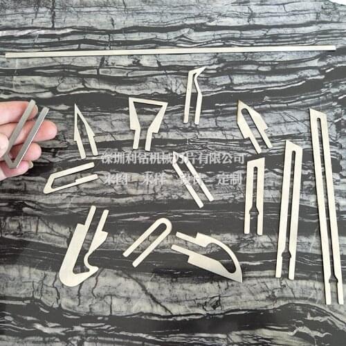 Cut cable electric heating cutter R type blade hook blade plastic opening hot cut cutting blade sharp knife