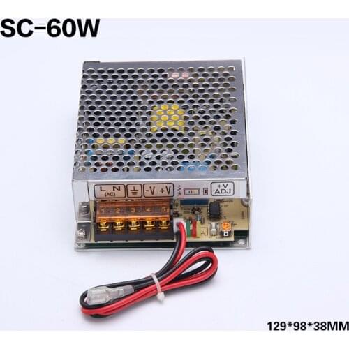 60W 24V universal AC UPS Charge function monitor switching mode power supply (SC-60W-24)