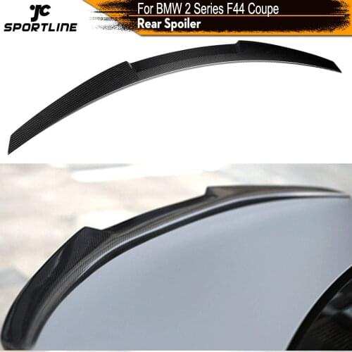 Rear Trunk Spoiler Wing Lip for BMW 2 New Series F44 Coupe 2021 Carbon Fiber Rear Trunk Boot Lip Wing Spoiler