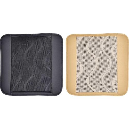 DC12V Universal Cooling Car Seat Cushion with Fan Comfortable USB Connection Breathable Heat dissipation Auto Cushion Pad