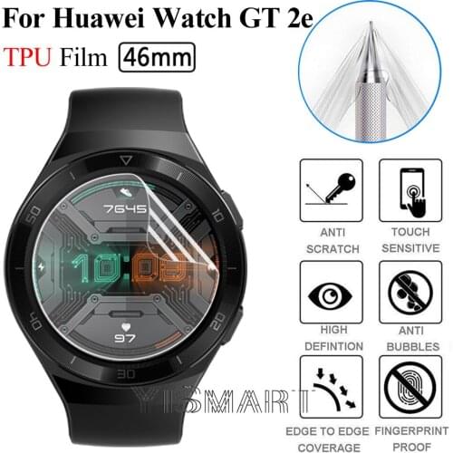 Protective Film for Huawei Watch GT 2e TPU Hydrogel Full Cover Screen Protector Film (Not Glass)