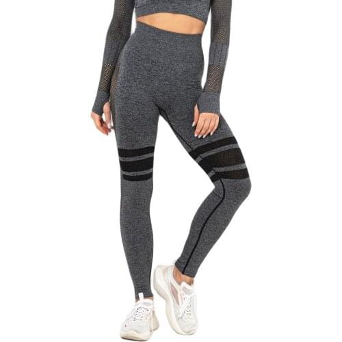 Women Yoga Pants Gym Workout Leggings Sport Women Fitness Yoga Tights Stretchy Running Trousers Side Hollow Out Jogging Pants