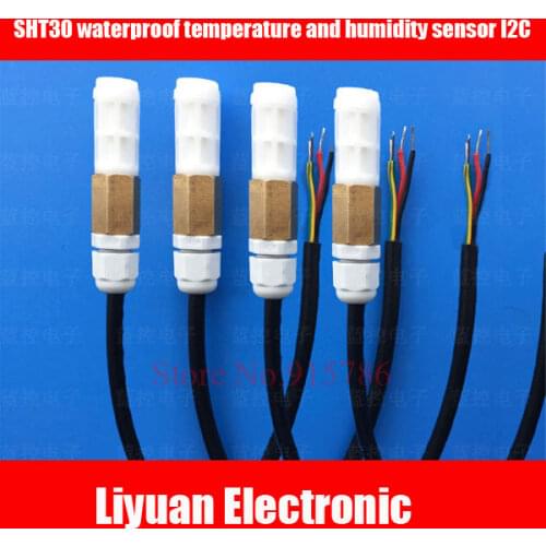 1pcs SHT30 waterproof temperature and humidity sensor probe / I2C digital temperature and humidity sensor module