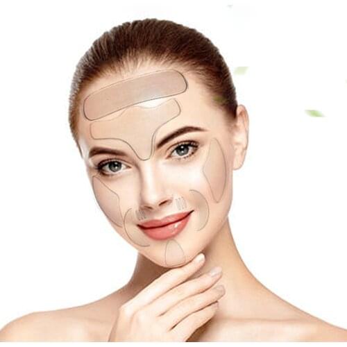 11/16pcs Reusable Silicone Wrinkle Removal Sticker Face Forehead Neck Eye Sticker Pad Anti Wrinkle Aging Skin Lifting Care Pat