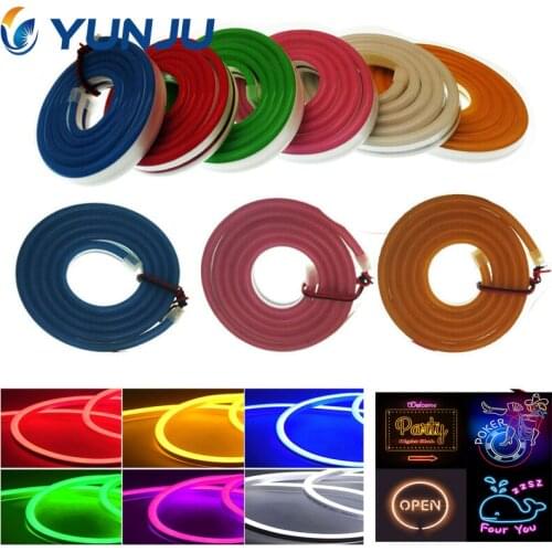 DC12V LED strip SMD 2835 120LEDs/m Flex neon light 2.5CM cuttable Waterproof indoor outdoor lighting words 1M/2M/3M/5M/10M