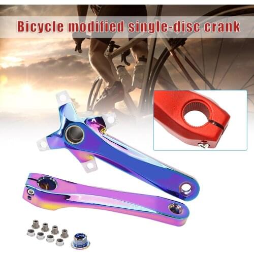 170mm Mountain Bike Integrated Hollow Crank Set Left and Right Crankset for Moutain Bike Bicycle B2Cshop