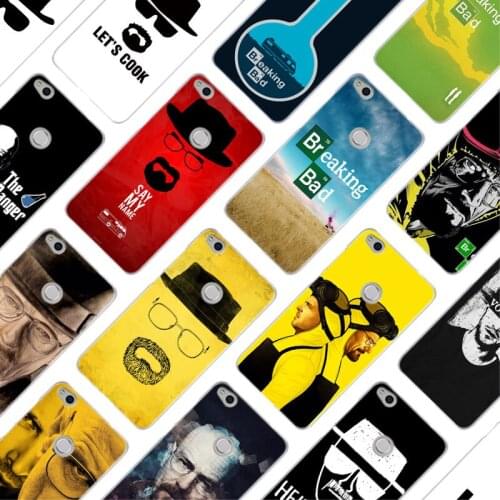 MLLSE Breaking Bad Fashion Hard Case Cover for Huawei NOVA 3 3i 4 Honor V20 8X 8A 7A Pro 7X 7C 7S 8 9 10 Lite Play Cover Hot