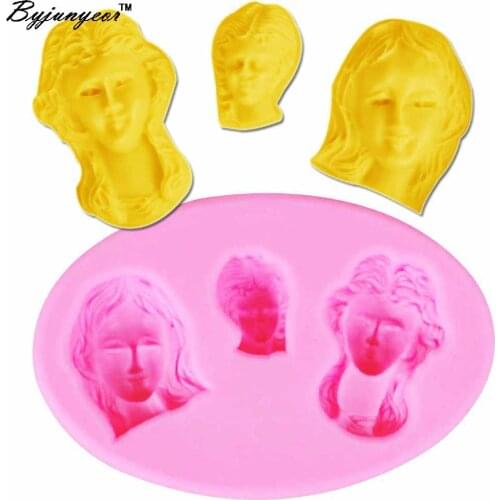 Girls UV Resin Silicone Mold Fondant Chocolate Candy Lollipop Crystal Epoxy Soft Clay Bake Tools M915