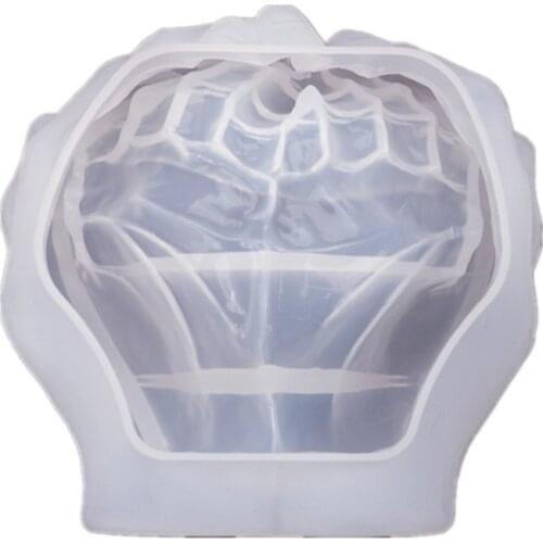 Double Hands Ashtray Crystal Epoxy Resin Mold Dish Casting Silicone Mould DIY Crafts Home Decorations Making Tool