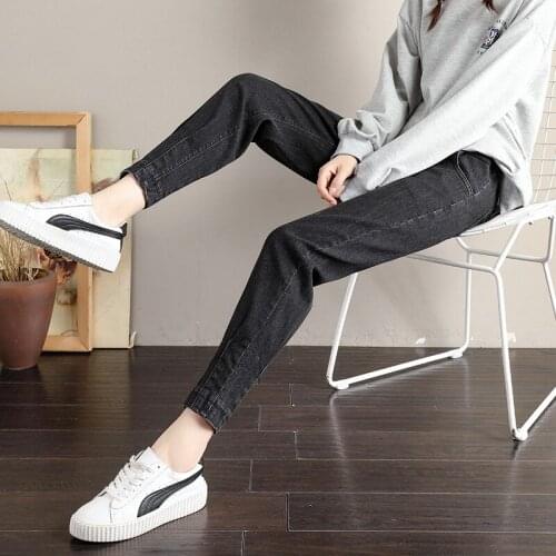 2020 New to new Jeans Pregnancy Pants Maternity Harem Pants For Pregnant Women Clothes