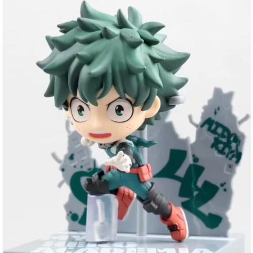 Anime My Hero Academia Figure Action Collectible Dolls Toys Midoriya Izuku Todoroki Shoto Bakugo Katsuki 9cm Model Gifts