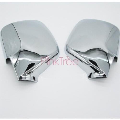 Chrome Side Wing Mirror Cover Review Mirror Cover For Toyota Land Cruiser Autana FJ80 1990-1997 Car Styling Accessorries