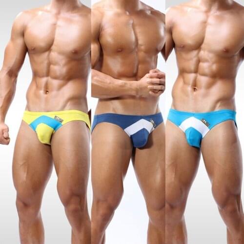 Brave Person Sexy Mens Underwear male Soft Modal Brief men swimsuit S/M/L swim Bikini Boxer swimwear men