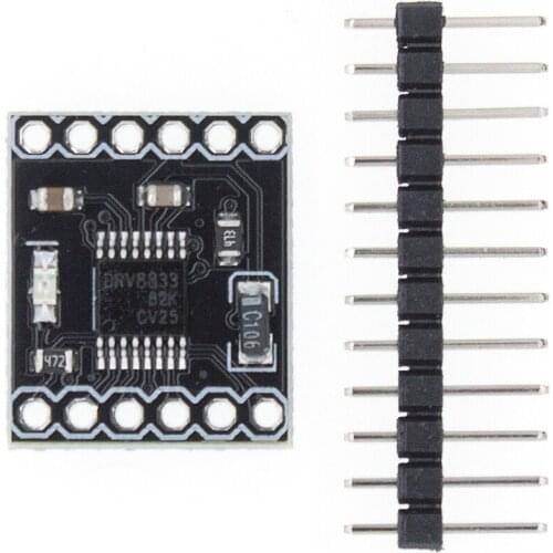 DRV8833 2Channel DC Motor Driver Module Board 1.5A 3V-10V