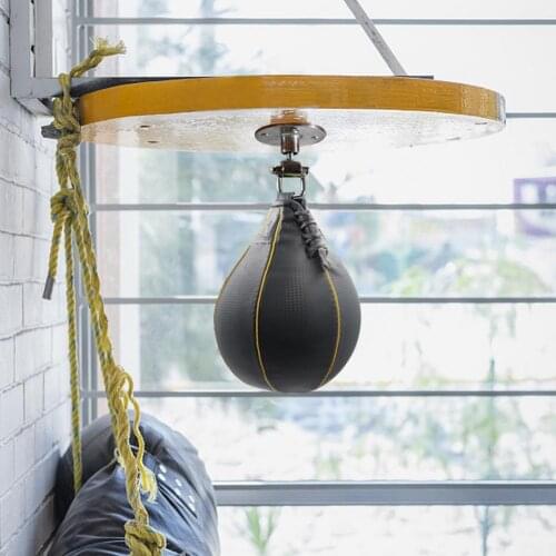 Boxing Speed Ball Double End Muay Thai Boxing Punching Bag Quick Reflex Boxing Bag Latex Liner Sandbag Speed Training Equipment