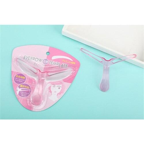 Three-Dimensional Eyebrow Stencils Template Set Beauty Cosmetic Makeup Helper Assistor Tool E935