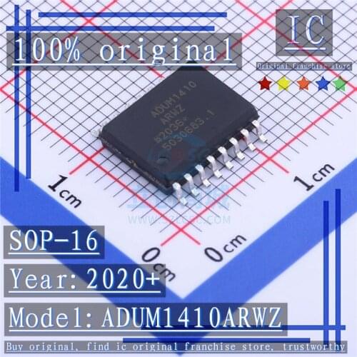 2020+ 100% Brand new original 2PCS-10PCS ADUM1410ARWZ ADUM1410 SOP-16 Four-channel digital isolator