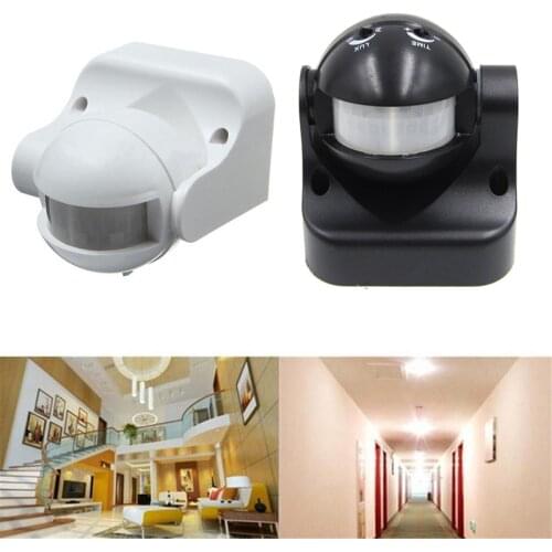 220V-240V 180 Degree Outdoor IP44 Security PIR Infrared Motion Sensor Switch Movement Detector Max 12m