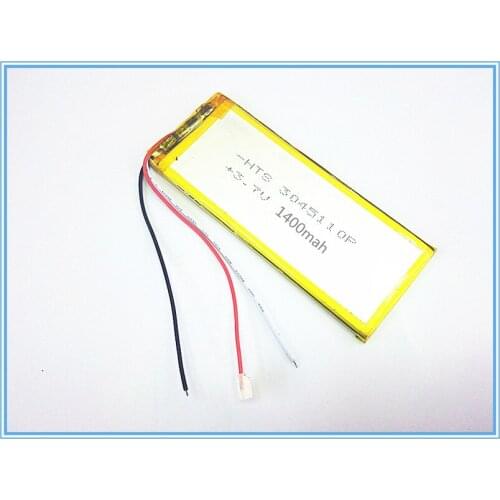 3.7V,1400mAH 3045110 polymer lithium ion / Li-ion battery for model aircraft,GPS,mp3,mp4,cell phone,speaker,bluetooth