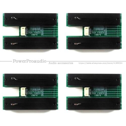 4pcs 68 Sixty-Eight PGM Fader Assy Channel PCB Board for Rane TT-M68SL