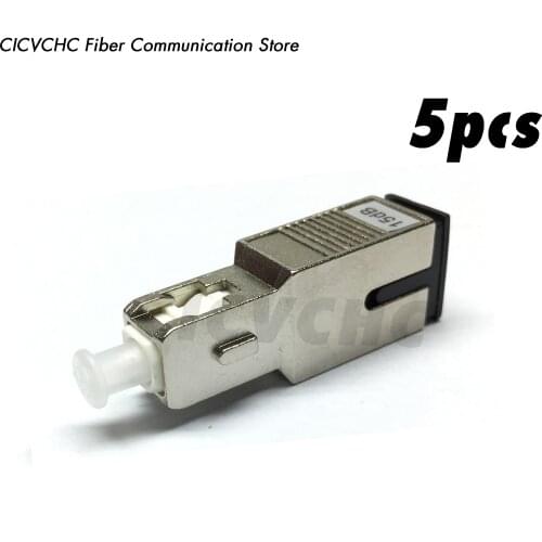 5pcs SC/UPC-SC/UPC Male to Female Attenuators (0, 1 to 25dB)/Fixed/Plug-in type /Fiber Optical