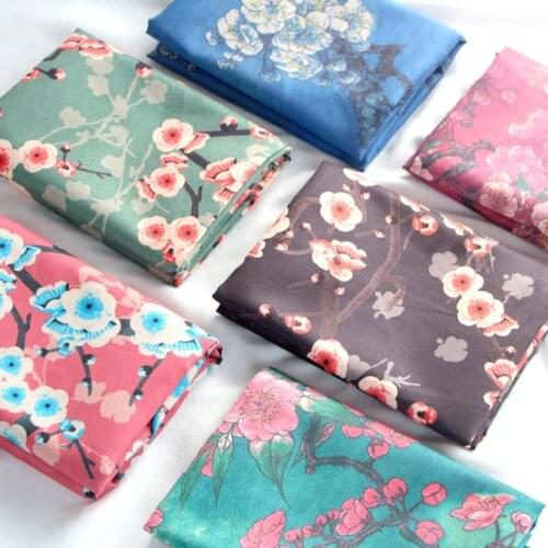 50*140cm Fabric Suede Patchwork Fabrics By The Meter Fabric For Needlework Patchwork Accessories Banana Leaf Butterfly D30