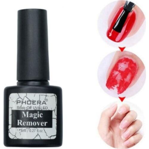 8ml Burst Nail Polish Gel Magic Remover Nail Polish Remover Soak Off Nail Polish Degreaser Nail Art Primer Lacquer TSLM2