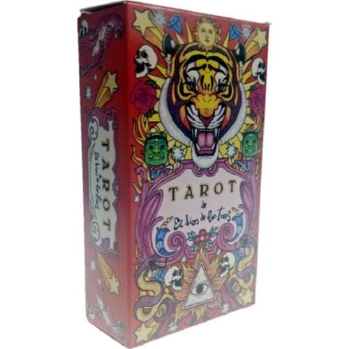 De El dios de los tre Tarot Cards Board Games English Gifts Party Tarot Playing Card Table Game Entertainment With PDF Guidebook
