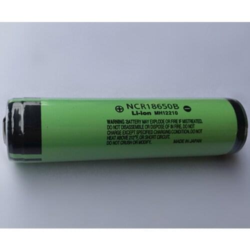 Free shipping with tracking 6pcs 2017 Original MH-12210 18650 NCR18650B 3400mAh Rechargeable Li-lon battery with PCB Protected
