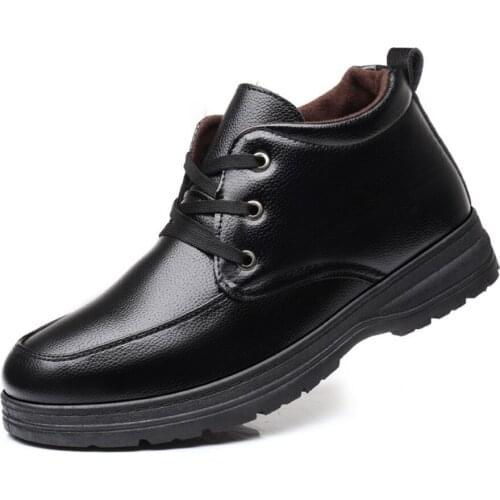 Men Ankle boots Mens Winter Fashion Platform Snow Boots Winter Sneakers Men Shoes Footwear Bota Masculina Boots For Men Male