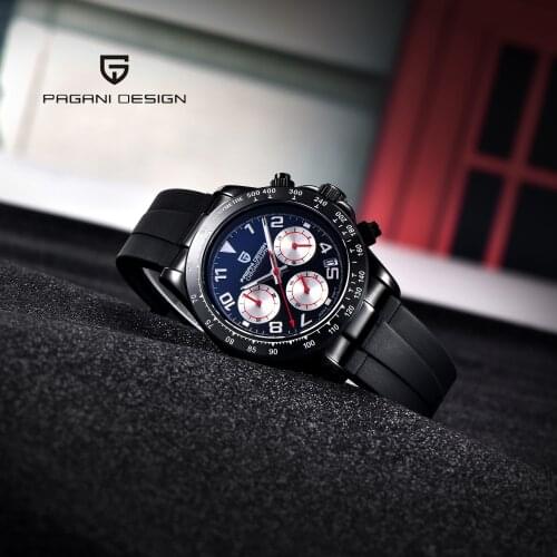 Pagani Design 2021 Luxury Limited Edition Mens Quartz Watch Stainless Steel Sapphire Glass Waterproof Night Light Watch Relogio