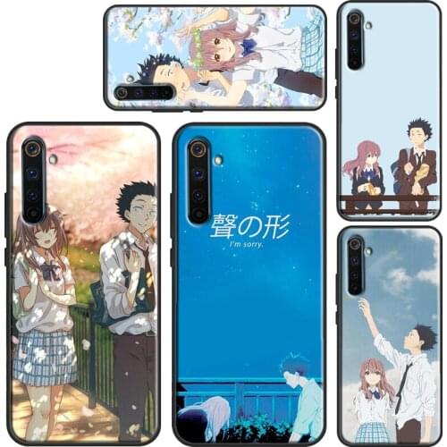 A Silent Voice Anime Love Case For OnePlus 8T 9R Nord 7 8 9 Pro Coque For Realme 8 Pro Q3 6 7 C3 C11 C21 C15 GT Neo
