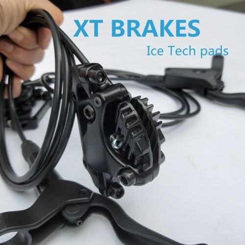 Bicycle Hydraulic Disc Brake Left Front Right Rear 800mm/1550mm AM FR MTB Mountain Bike Brakes for 26/27.5/29 bike M8000